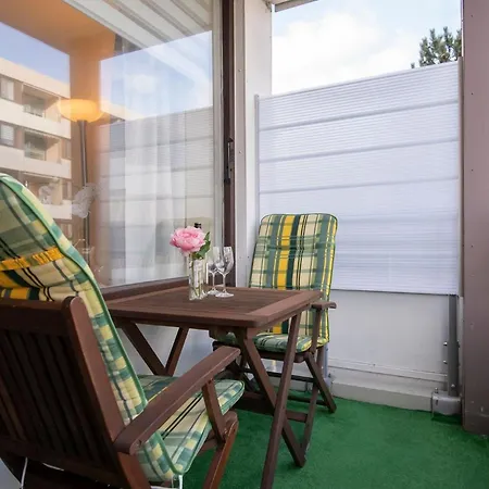 公寓 Strandappartements Am Leuchtturmweg Meeresgold *